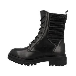 GEOX Women's Iridea Leather Biker Black Boots -  EU39/US9